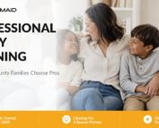 Professional vs DIY house cleaning comparison infographic - Tailor Maid House Cleaning