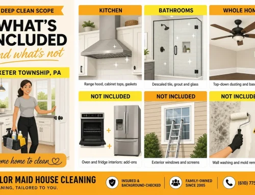 What’s Included in a Deep Clean: Exeter Township, PA